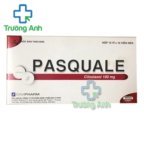Pasquale 100mg - Thuốc điều trị các triệu chứng thiếu máu cục bộ
