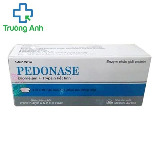 Pedonase - Thuốc điều trị phù nề, sưng, viêm hiệu quả
