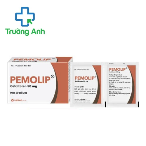 Pemolip 50mg - Thuốc điều trị nhiễm khuẩn hiệu quả