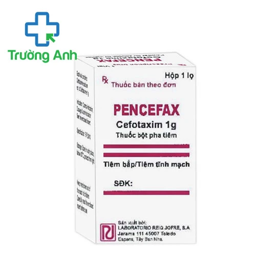 Pencefax 1g - Thuốc điều trị nhiễm khuẩn hiệu quả của Tây Ban Nha
