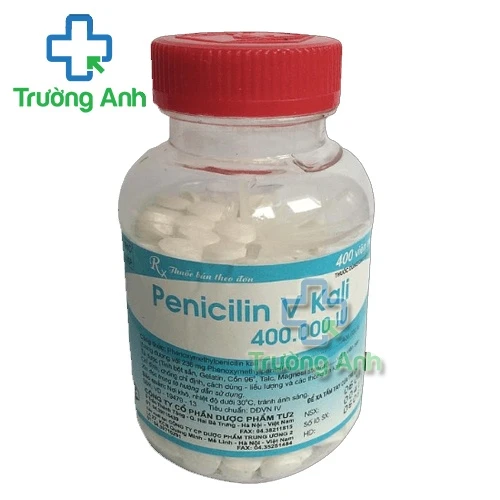 Penicilin V Kali 400.000 IU Dopharma - Thuốc điều trị nhiễm khuẩn hiệu quả