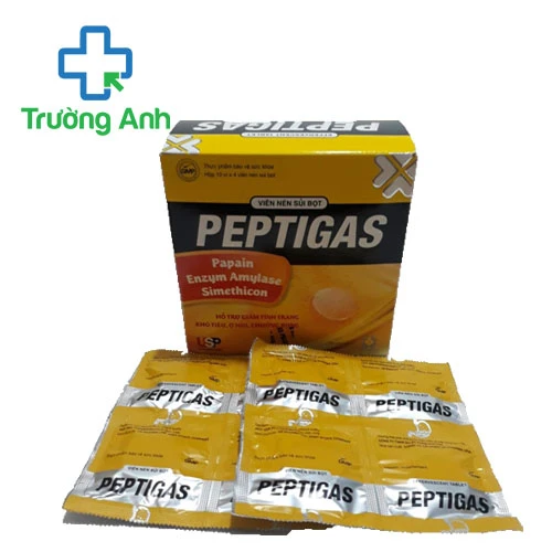 Peptigas USP - Hỗ trợ giảm khó tiêu, ợ hơi, chướng bụng hiệu quả