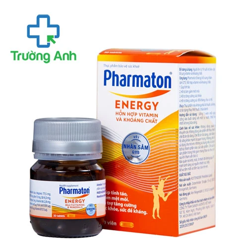 Pharmaton Energy Multivitamins & Minerals - Bổ sung vitamin và khoáng chất