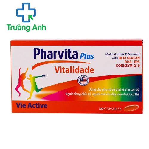 Pharvita Plus - Viên uống bổ sung vitamin của USA Pharma