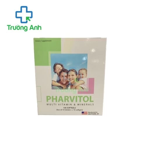 Pharvitol US Pharma - Giúp bổ sung vitamin và khoáng chất