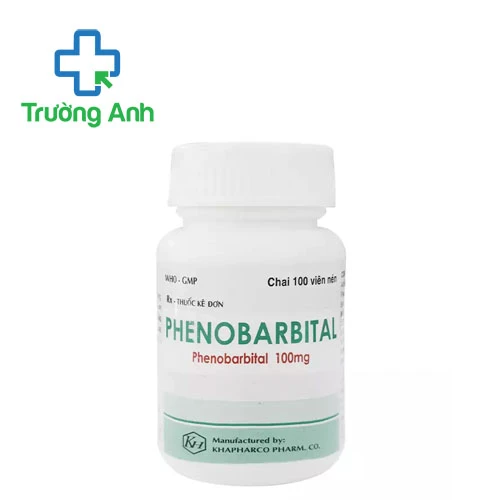 Phenobarbital 100mg Khapharco (Lọ) - Thuốc điều trị động kinh hiệu quả