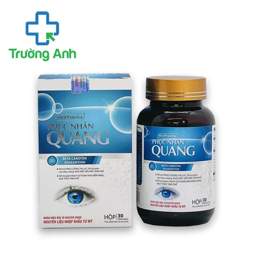Phục Nhãn Quang - Viên uống giúp tăng cường thị lưc mắt hiệu quả