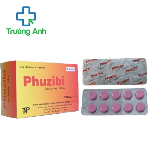 Phuzibi - Bổ sung kẽm hiệu quả cho cơ thể
