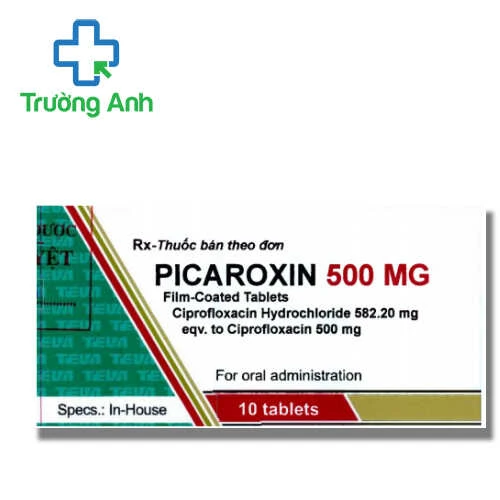Picaroxin 500mg - Thuốc chống nhiễm khuẩn nhạy cảm hiệu quả của Hungary
