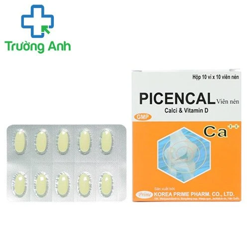 Picencal - Giúp bổ sung calcium hiệu quả của Korea