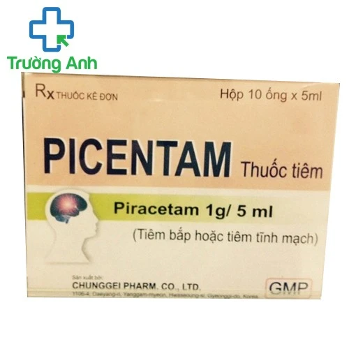 Picentam 1g/5ml - Thuốc điều trị chóng mặt của Hàn Quốc hiệu quả