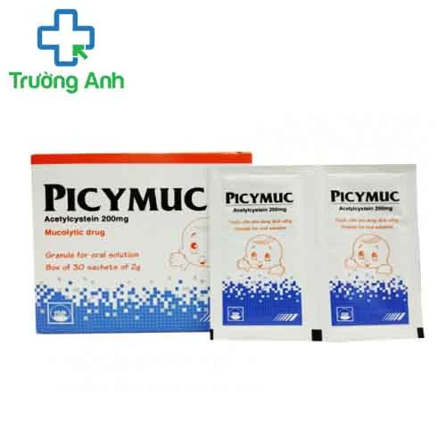 Picymuc Sac.200mg - Thuốc điều trị các bệnh đường hô hấp hiệu quả