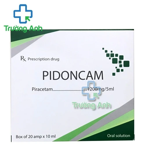 Pidoncam 2400mg/10ml Hamedi - Thuốc điều trị suy giảm trí nhớ hiệu quả