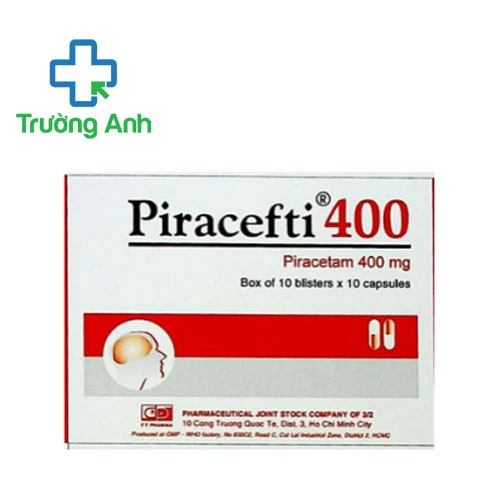 Piracefti 400mg - Thuốc điều trị suy giảm trí nhớ hiệu quả của FT.Pharma