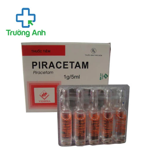 Piracetam 1g/5ml Vidipha - Thuốc điều trị suy giảm trí nhớ hiệu quả