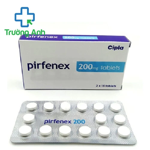 Pirfenex 200mg Cipla - Thuốc điều trị xơ phổi vô căn hiệu quả