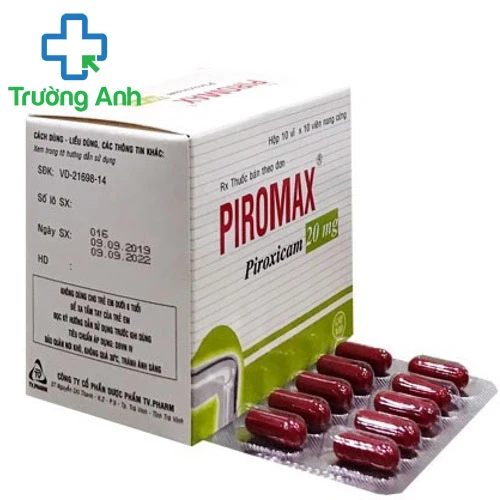 Piromax 20mg TV.Pharm - Thuốc chống viêm, giảm đau xương khớp hiệu quả