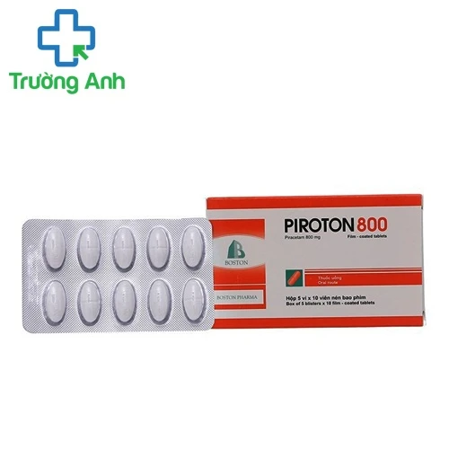 Piroton 400-800mg - Thuốc điều trị chóng mặt hiệu quả