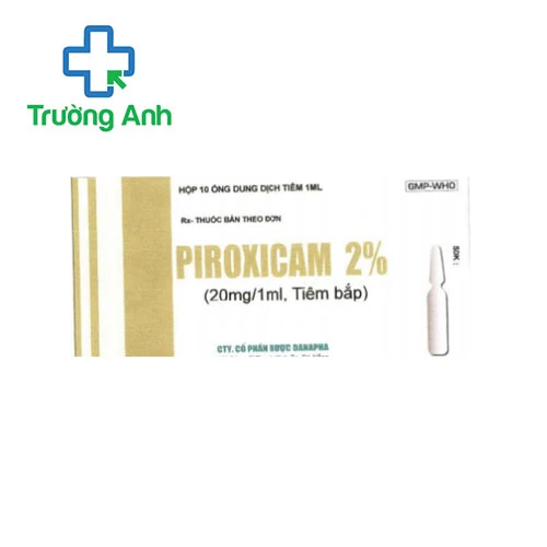 Piroxicam 2% Danapha - Thuốc điều trị viêm khớp dạng thấp hiệu quả