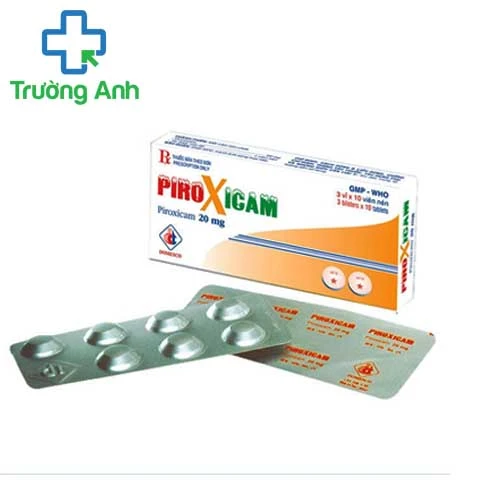 Piroxicam 20mg Domesco - Thuốc chống viêm, giảm đau hiệu quả