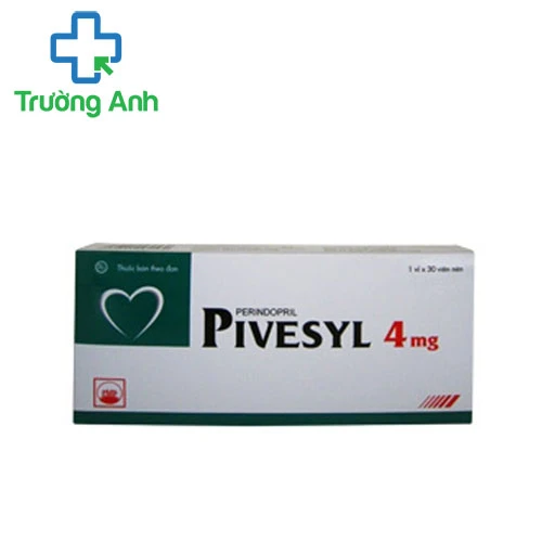 PIVESYL 4mg - Thuốc điều trị tăng huyết áp, suy tim sung huyết