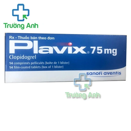 Plavix 75mg (14 viên) - Thuốc giúp dự phòng huyết khối do xơ vữa hiệu quả của Pháp