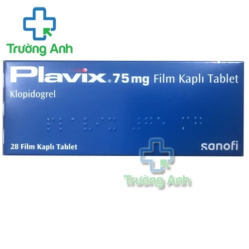 Plavix 75mg (28 viên)  - Thuốc dự phòng các bệnh tim mạch hiệu quả của Pháp