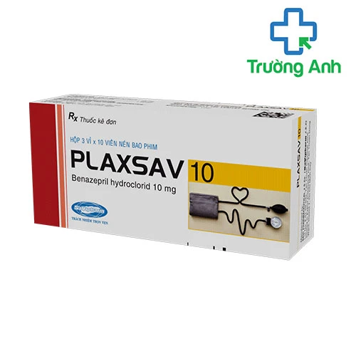 Plaxsav 10 - Thuốc điều trị tăng huyết áp, suy tim của SAVIPHAMR