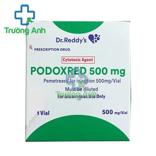 Podoxred 500mg - Thuốc điều trị ung thư phổi hiệu quả của Ấn Độ