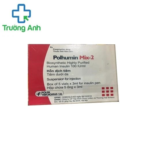 Polhumin Mix 2 - Thuốc điều trị bệnh đái tháo đường hiệu quả của Ba Lan