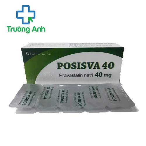 Posisva 40 - Thuốc bổ trợ cho liệu pháp ăn uống của MEDISUN