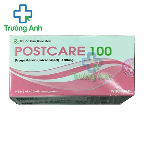 Postcare 100 - Thuốc điều trị các rối loạn do thiếu hụt progesteron của Mediplantex
