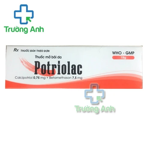 Potriolac 15g Dopharma (thuốc mỡ) - Thuốc điều trị vẩy nến hiệu quả