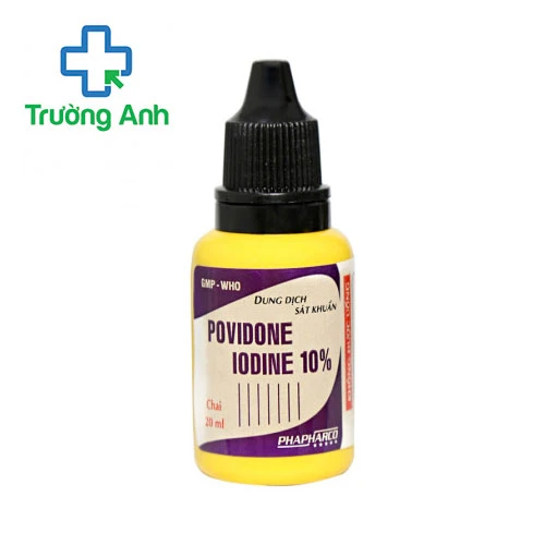 Povidone Iodine 10% Phapharco - Thuốc sát trùng, khử khuẩn hiệu quả