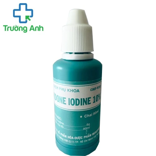 Povidone Iodine 10% Mekophar (dung dịch vệ sinh) - Giúp trị nhiễm khuẩn phụ khoa