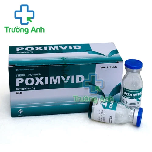 Poximvid 1g Vidipha - Thuốc điều trị nhiễm khuẩn hiệu quả