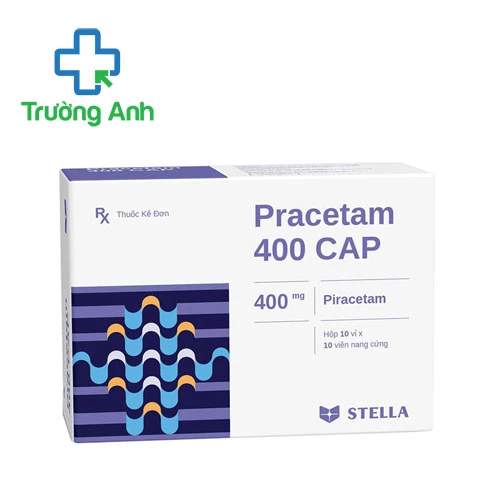 Pracetam 400 CAP Stella - Thuốc điều trị chóng mặt hiệu quả