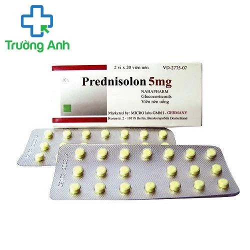 Prednisolon 5mg Nam Hà - Thuốc điều trị viêm khớp dạng thấp