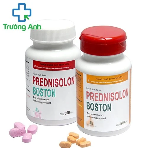 Prednisolone 5mg Boston - Thuốc điều trị viêm khớp dạng thấp hiệu quả