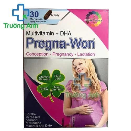 Pregna-Won Wondfo - Hỗ trợ bổ sung DHA, EPA hiệu quả cho cơ thể