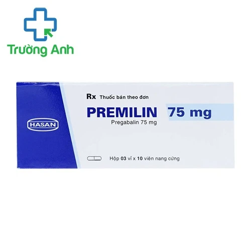 Premilin 75mg Hasan - Thuốc trị đau dây thần kinh hiệu quả