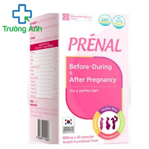 Prénal - Giúp bổ sung vitamin và khoáng chất cho bà bầu