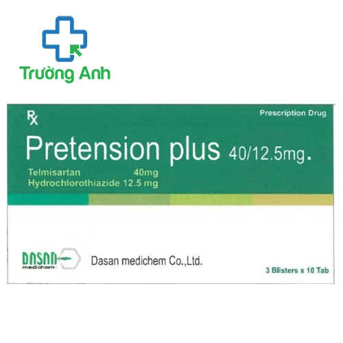 Pretension Plus 40/12.5mg - Thuốc điều trị cao huyết áp hiệu quả của Hàn Quốc