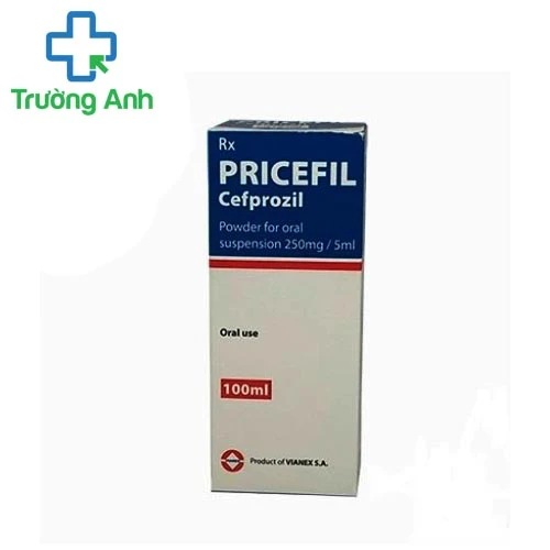 Pricefil siro 100ml - Thuốc kháng sinh hiệu quả của Hy Lạp