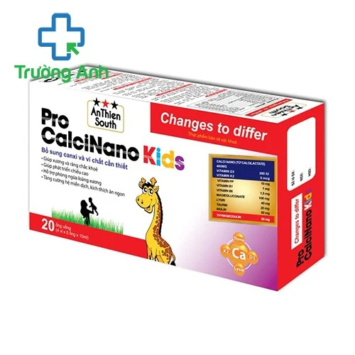 Pro CalciNano Kids - Giúp bổ sung canxi và vi chất cần thiết cho trẻ