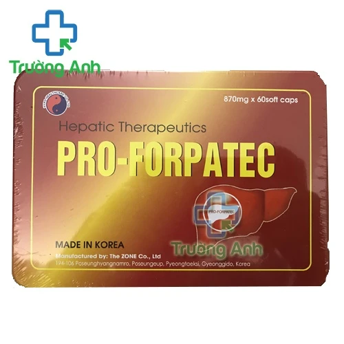 Pro-Forpatec - Giúp bảo vệ tế bào gan hiệu quả của Hàn Quốc