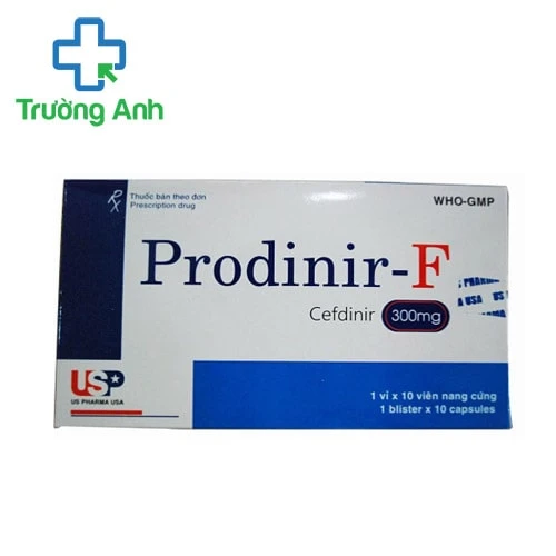 Prodinir-F 300mg - Thuốc điều trị nhiễm khuẩn từ nhẹ đến vừa hiệu quả