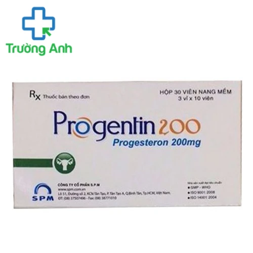 Progentin 200 SPM - Hỗ trợ điều trị vô sinh do suy hoàng thể