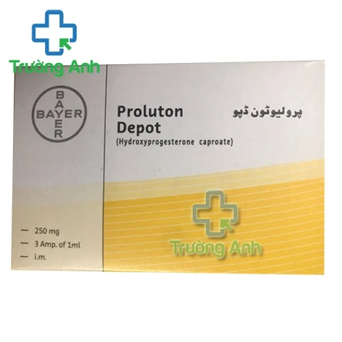 Proluton Depot 250mg - Thuốc điều trị sinh non và chuyển giới hiệu quả của Bayer