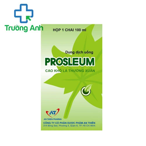 Prosleum (chai 100ml) - Hỗ trợ giảm ho, đau rát họng của An Thiên